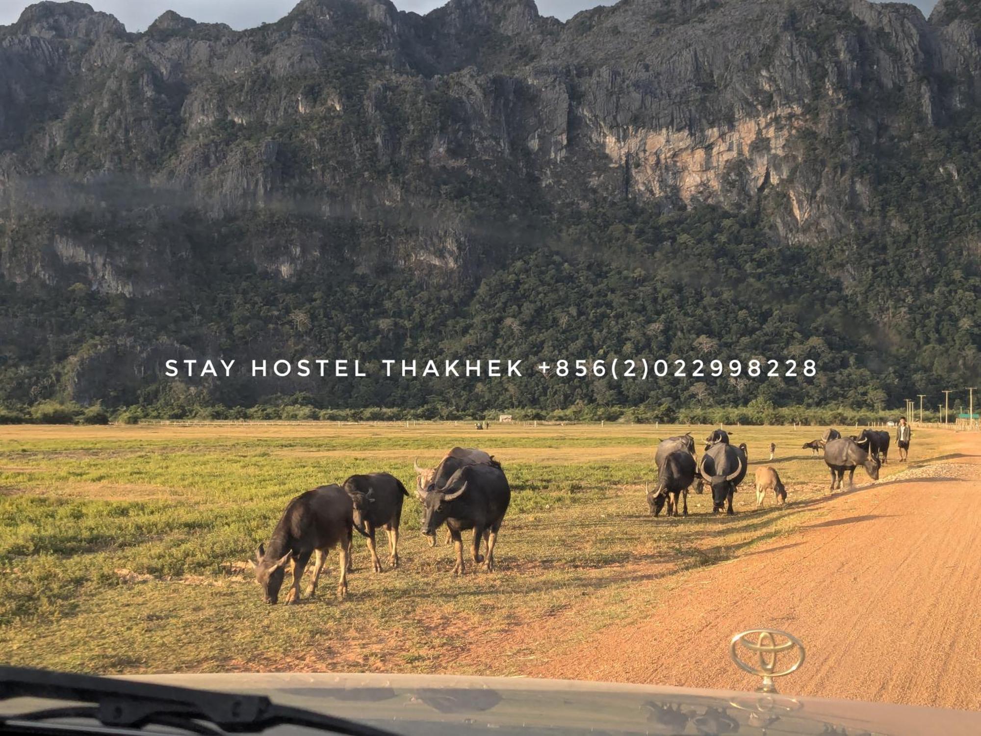 Stay Hostel - Motorbike & Locker Rental Thakhek Exteriör bild